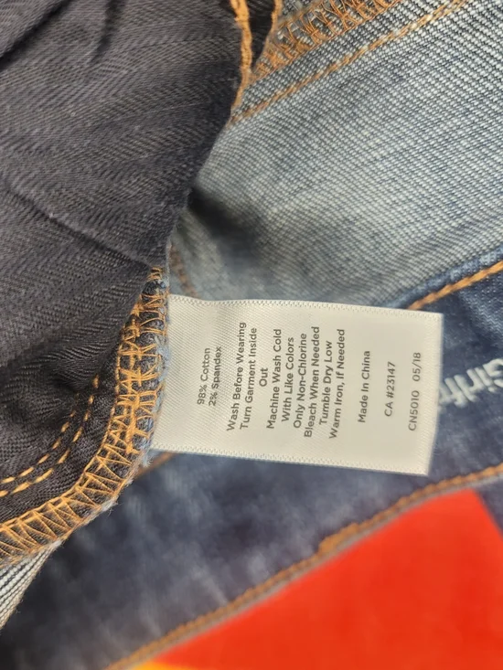 Talbots Blue Girlfriend Jeans - Women's Mid Wash Denim - Picture 4 of 4